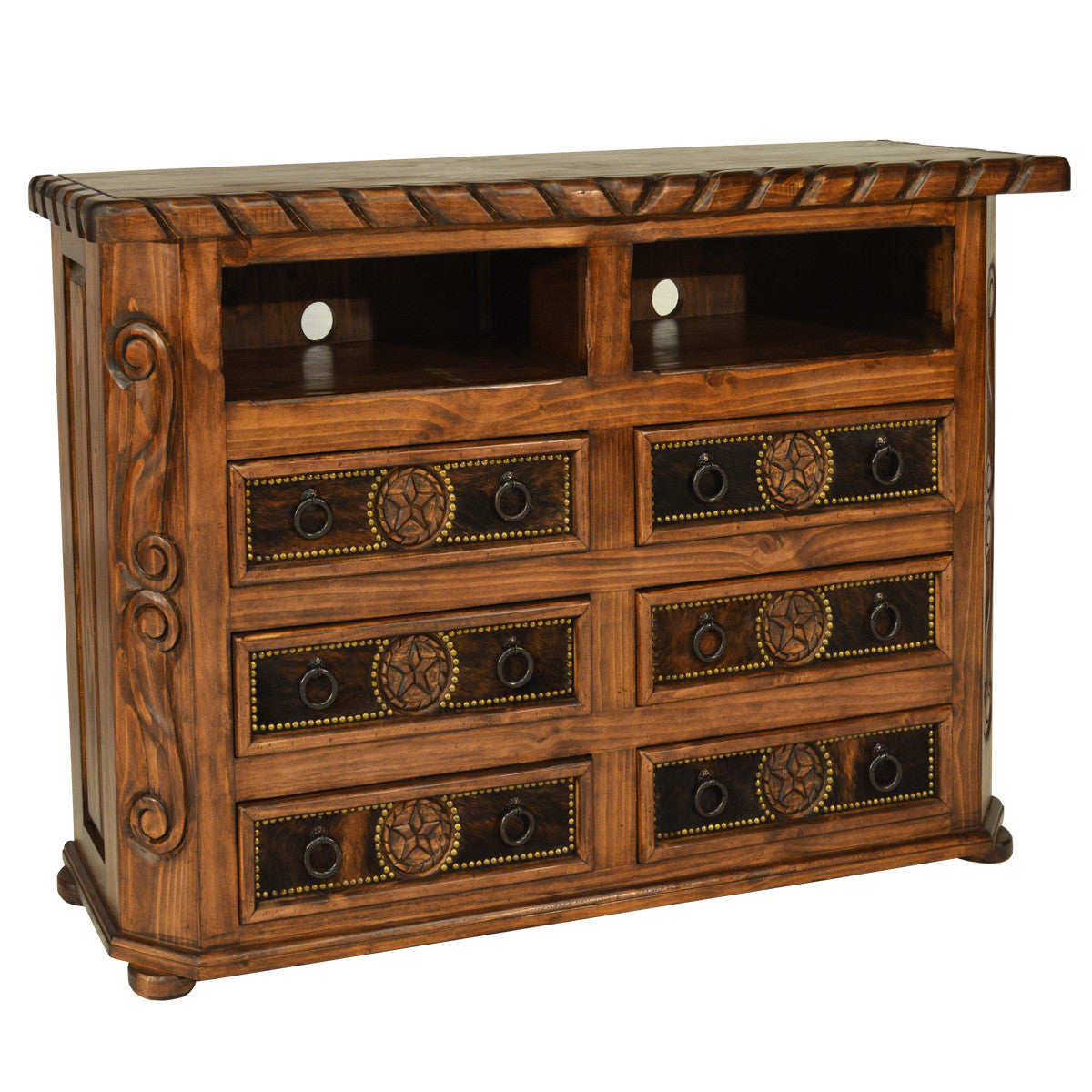 Texas Star Cowhide Bedroom Furniture