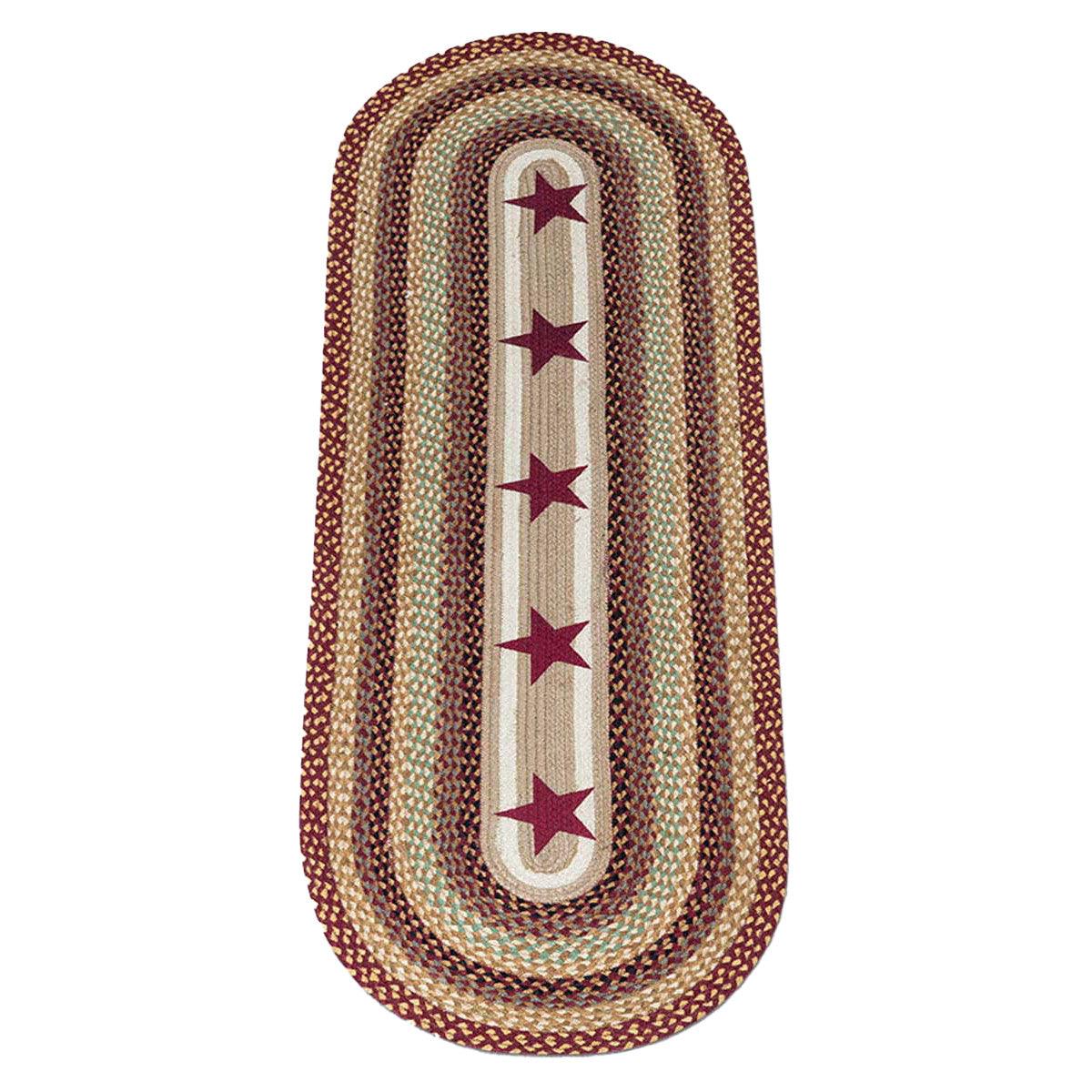 Maroon Texas Beacon Rug - 2 x 6