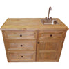 Homestead Bar with Black Lone Star Knobs