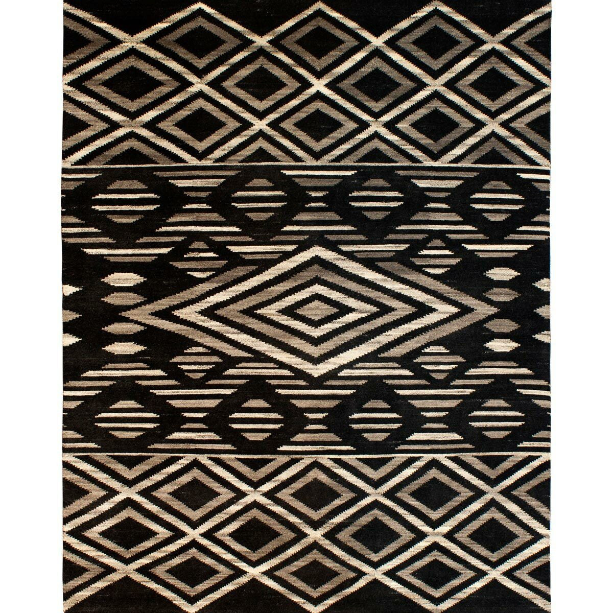 Midnight Diamonds Rug - 3 x 12