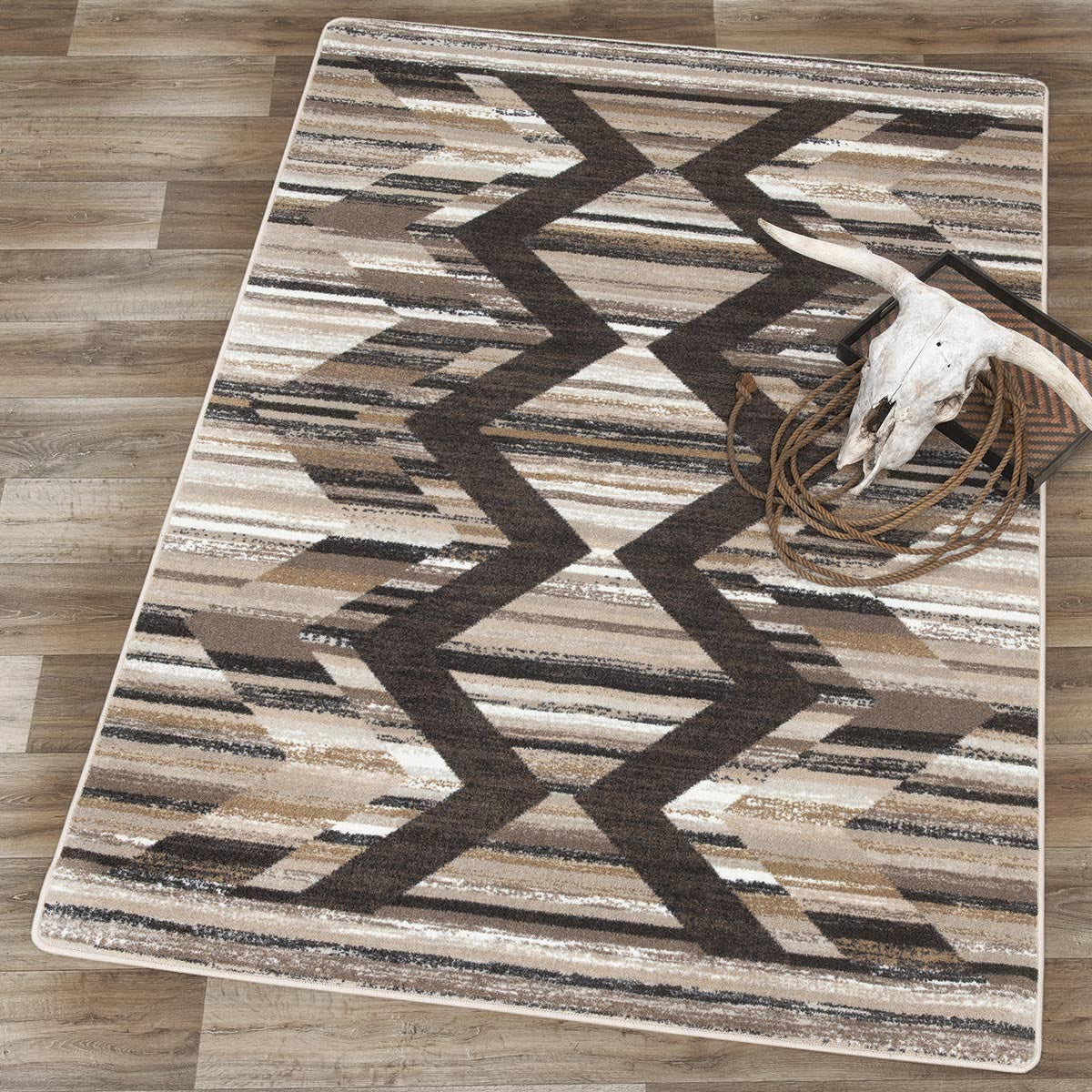 Navajo Nights Rug - 8 Ft. Round