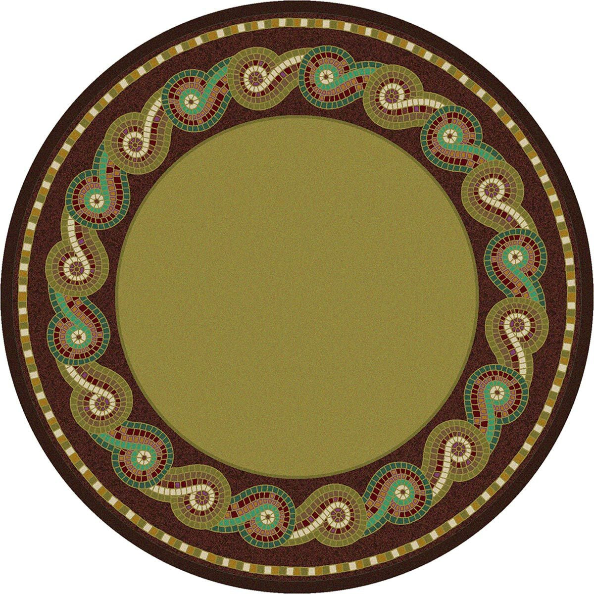 Rolling Water Rug - 8 Ft. Round