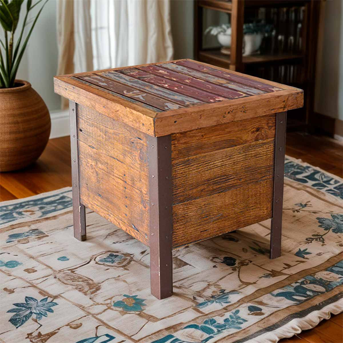 Randall Reclaimed Wood End Table