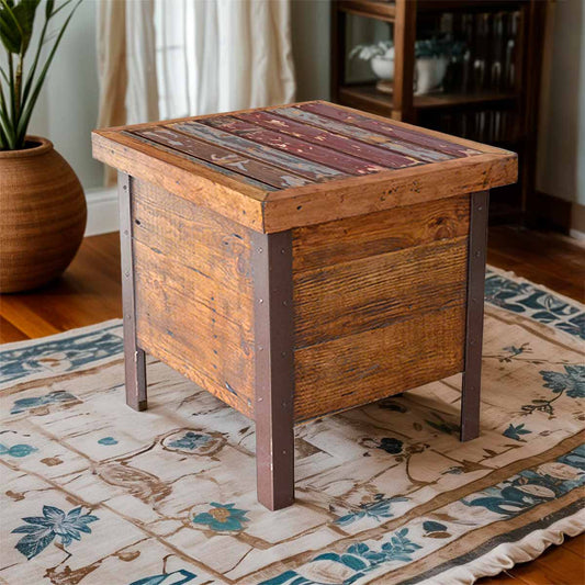 Randall Reclaimed Wood End Table