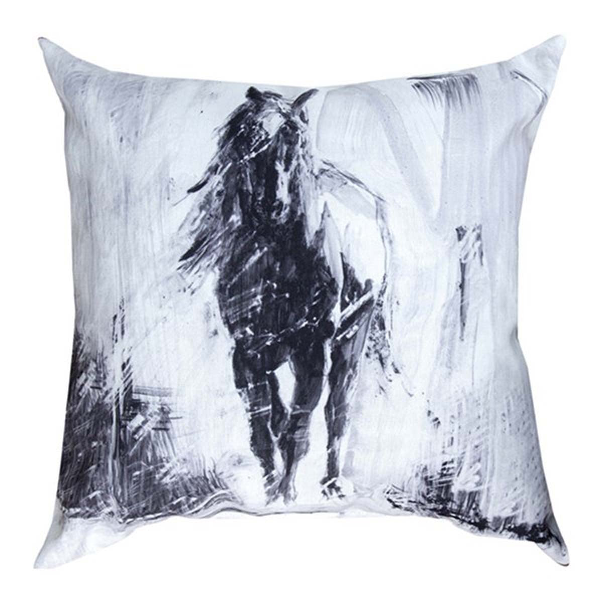 Walking Horse Pillow