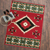 Southwestern Plateau Red Rug - 2 x 8