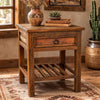 Sweetwater Nightstand with Copper Front Drawer