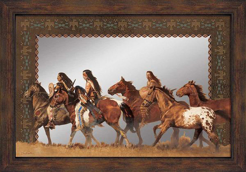 Return of the Stolen Ponies Decorative Mirror