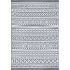 Avandaro Gray Indoor/Outdoor Utility Mat - 5 x 7