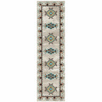 Bozeman Turquoise Rug - 2 x 8