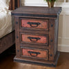 Natural Patina Copper Nightstand