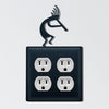 Kokopelli Double Outlet Cover