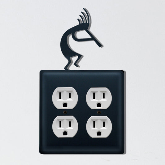 Kokopelli Double Outlet Cover