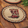 Cowboy Boots Jute Trivet - Set of 3