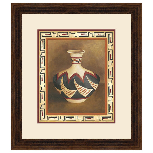 Southwest Pottery II Framed Print