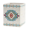 Ceramic Oasis Wastebasket