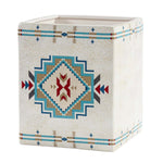 Ceramic Oasis Wastebasket