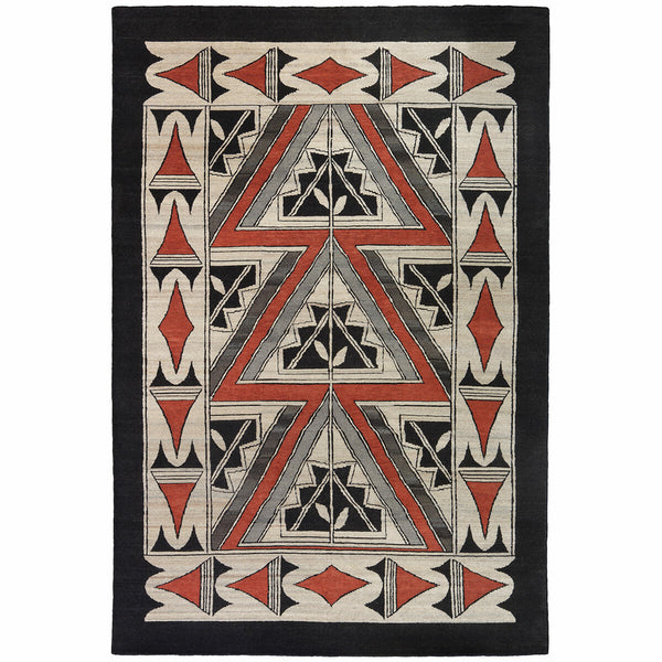Three Mountains Rug - 8 x 10
