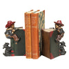 Climbing Cowboy Bookends