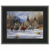 Hunters Morning Framed Canvas