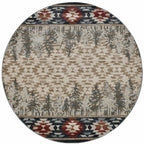 Wasatch Pines Rug - 8 Ft. Round