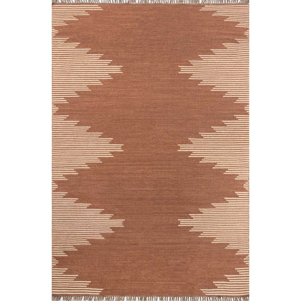 Rust Saddle Rug - 9 x 12