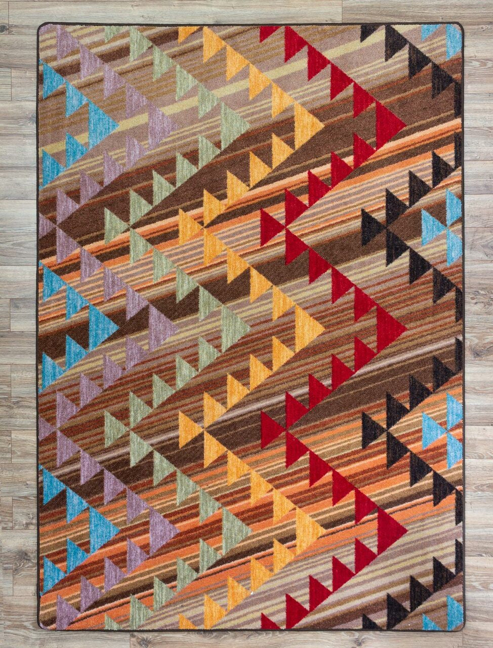 Fanfare Multicolor Rug - 8 x 11