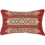 Tribal Stripes Oblong Accent Pillow - Red - OUT OF STOCK UNTIL 10/07/2026