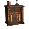 Rough Cut Pine Nightstand