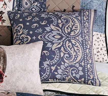 Blue Bandana Pillow