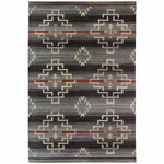 Charcoal Mesa Rug - 3 x 8