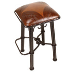 Coronado Iron Barstool - Two Tone Colonial Corners