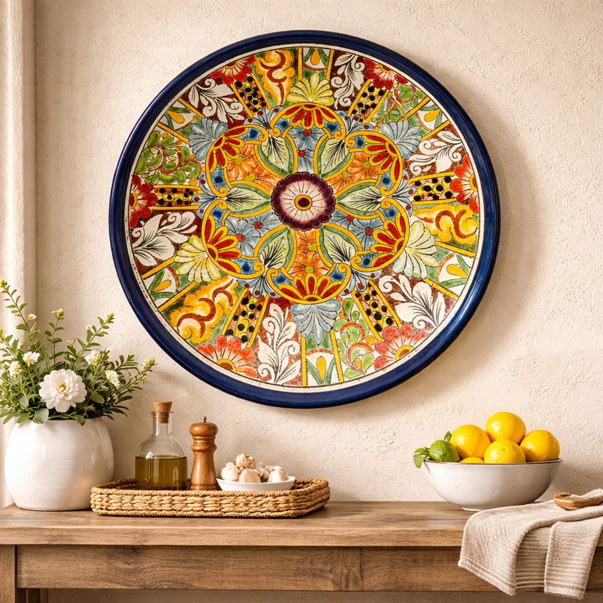 San Miguel Talavera Wall Plate