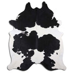 Black & White Friesian Cowhide Rug - Large