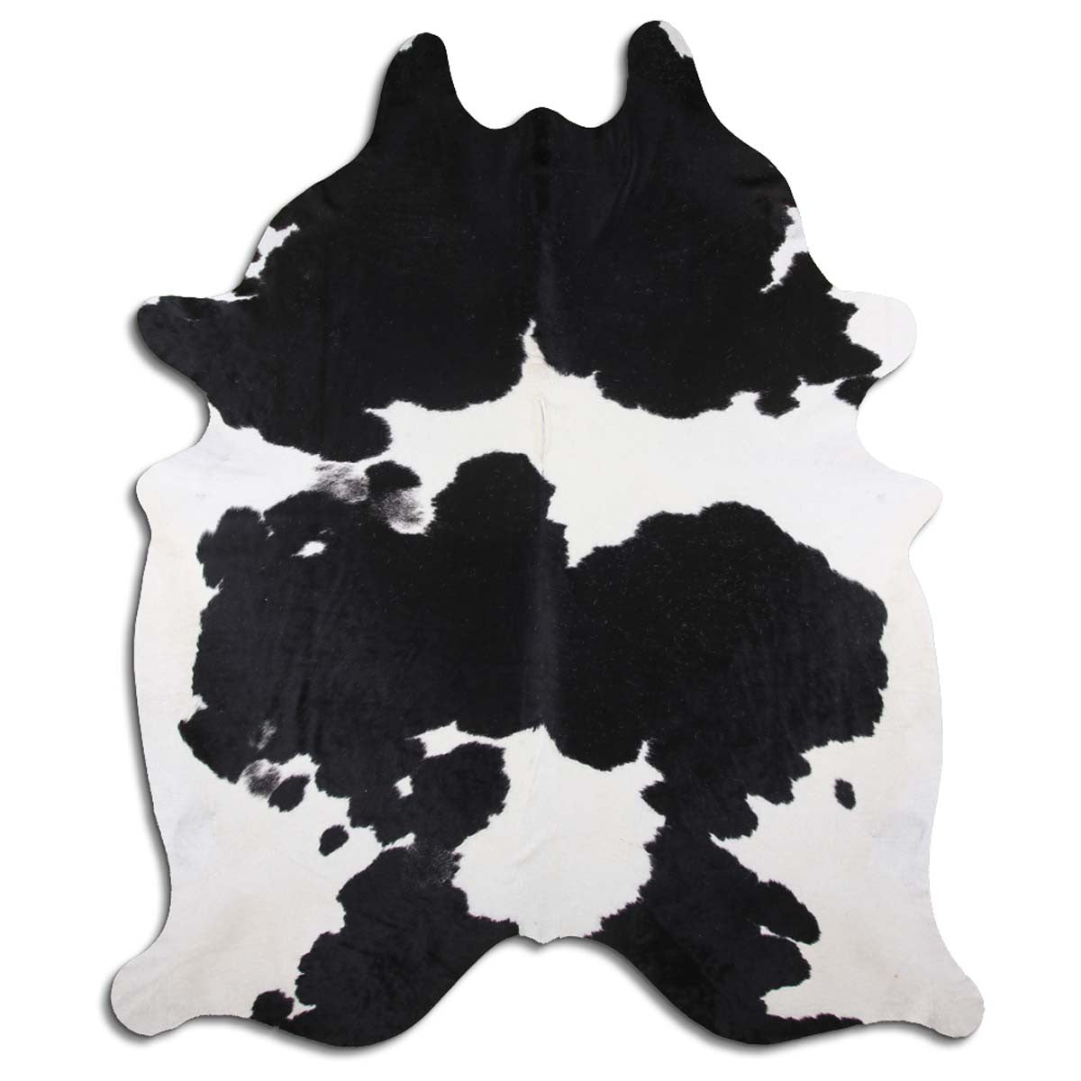 Black & White Friesian Cowhide Rug - Large