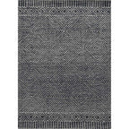 Charcoal & Ash Rug - 9 x 13