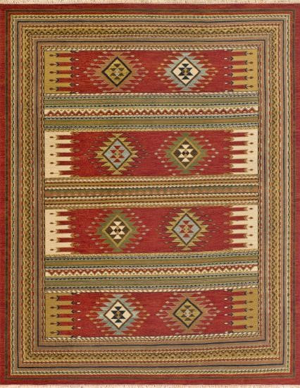 Pueblo Blocks Rug - 3 x 10