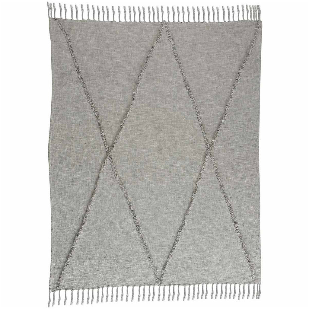 Stormy Diamond Dunes Throw