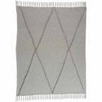 Stormy Diamond Dunes Throw