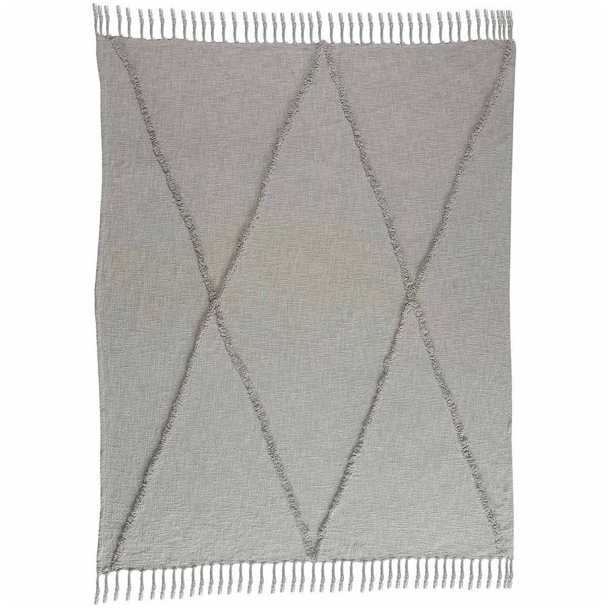 Stormy Diamond Dunes Throw