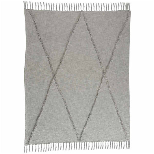 Stormy Diamond Dunes Throw