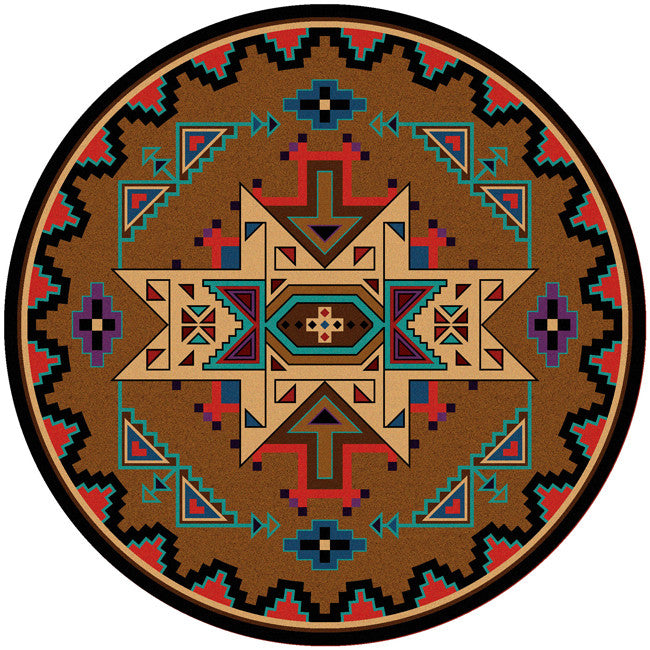 Deep Gorge Rug - 8 Ft. Round