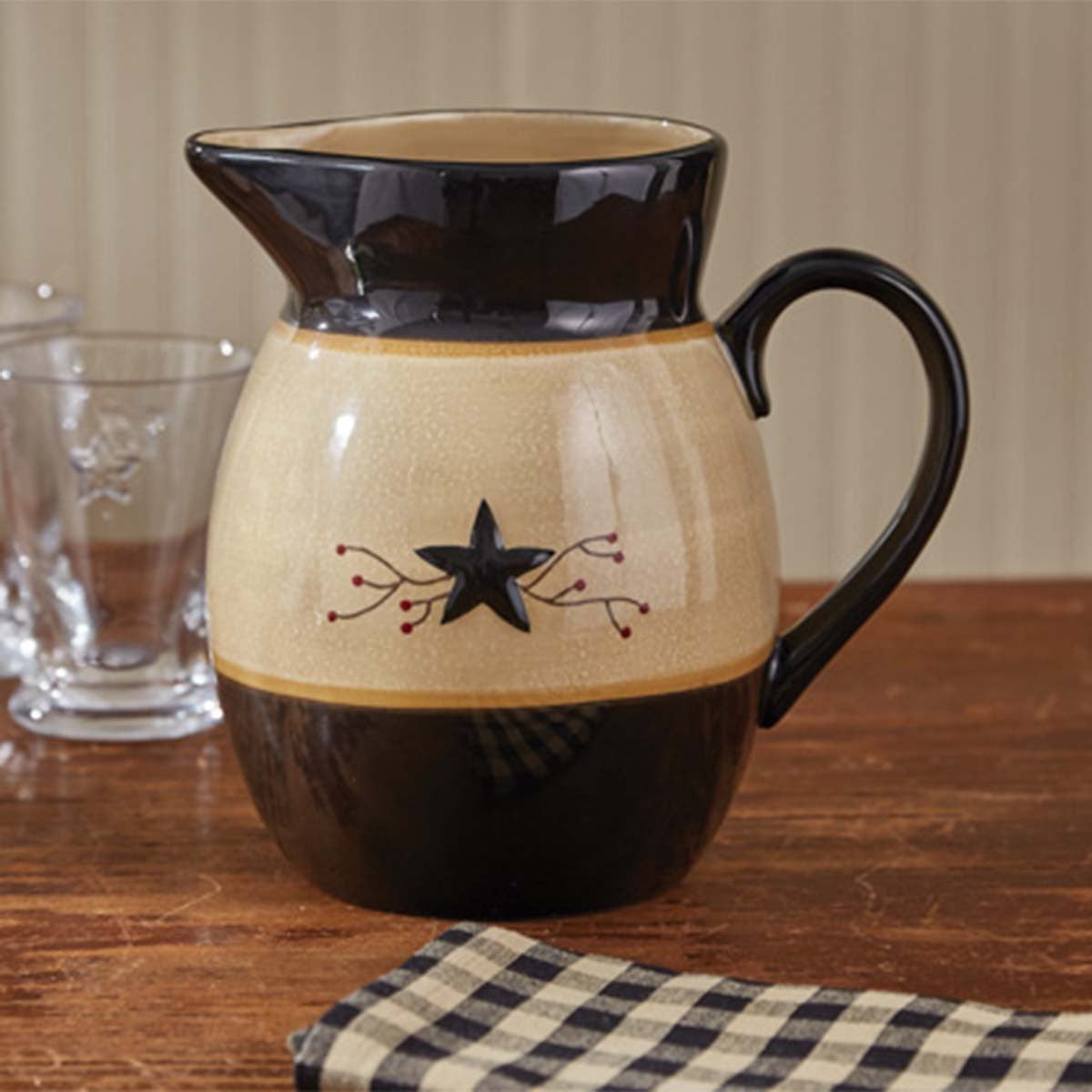 Country Living Stars Pitcher