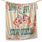 Long Live Cowgirls Throw - OUT OF STOCK UNTIL 07/01/2026