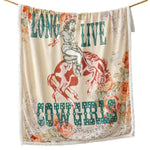 Long Live Cowgirls Throw - OUT OF STOCK UNTIL 10/28/2026