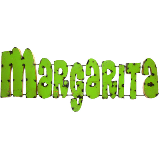 Margarita Handmade Metal Sign