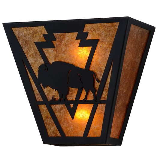 Mighty Bison Wall Sconce