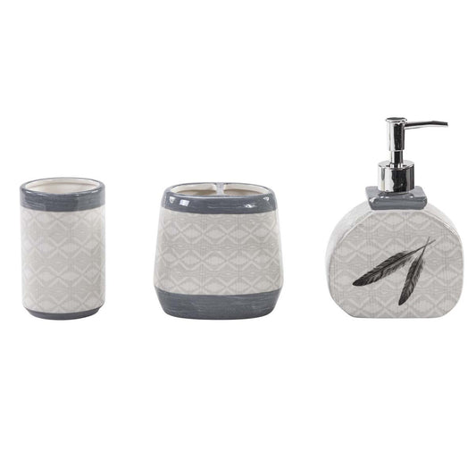 Feathered Elegance Bathroom Set