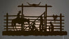Cowboy Corral Back Lit Wall Art