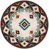 Whiskey River Electric Rug - 8 Ft. Round